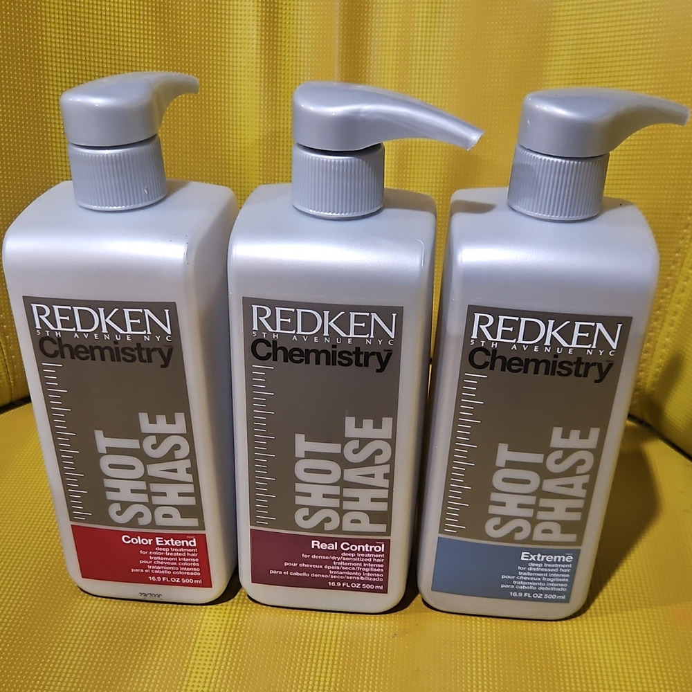 Redken Chemistry Shot Phase Deep Treatment 16.9 fl oz Lot 3 Color Extend